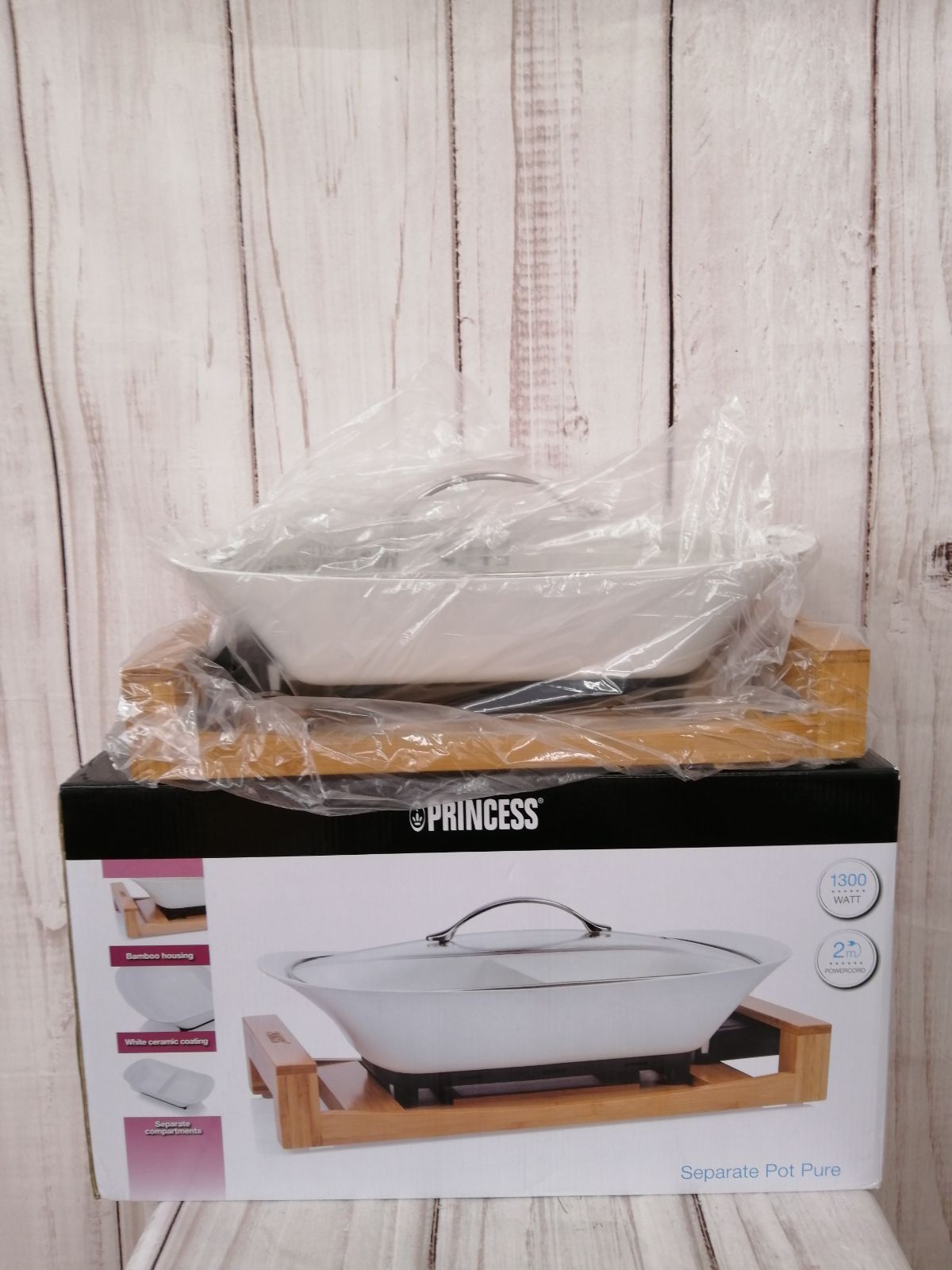 新品！！PRINCESS Separate Pot Pure 163030 白 PRINCESS separate Pot Pure セパレートポットピュア /163030
