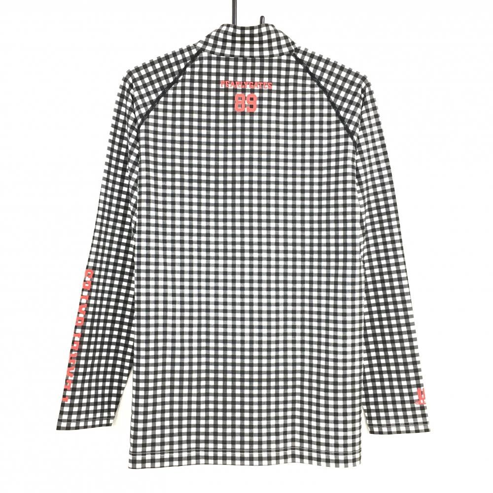 パーリーゲイツチェックモックネック長袖シャツ6 GATES PEARLY 長袖