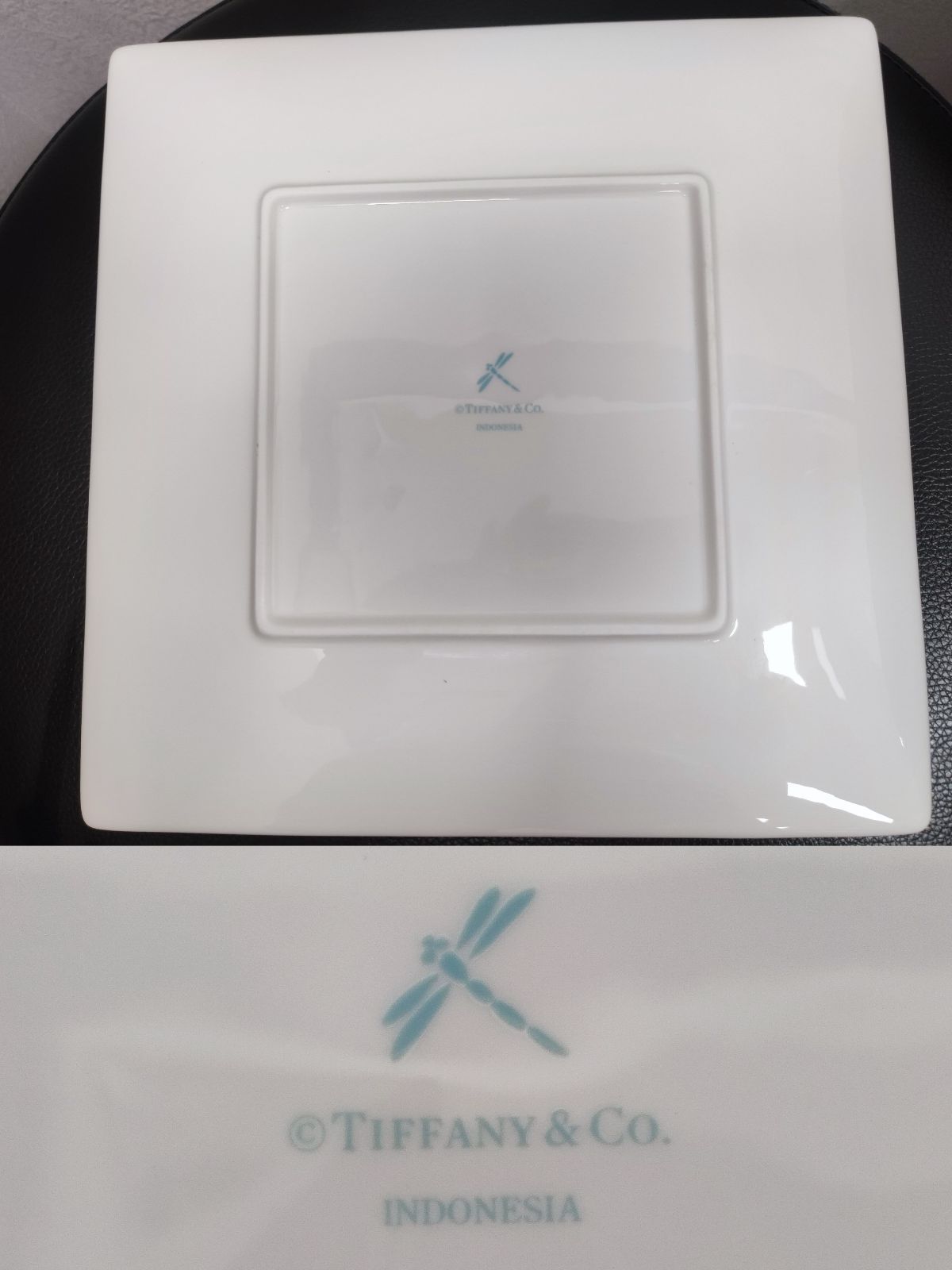 新品未使用】ティファニースクエアプレート 未使用】ティファニー