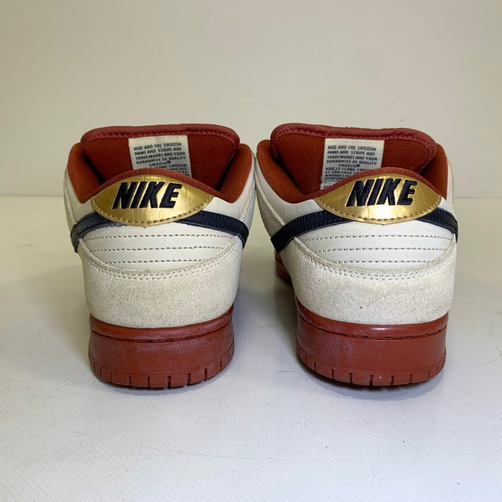 07w26241 NIKE SB DUNK LOW PRO Hennessy MUSLIN/BLACK-MUSLIN BQ6817 