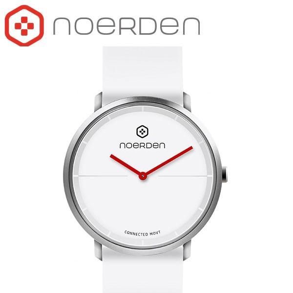 ノエルデン NOERDEN LIFE2 腕時計 スマートウオッチ 睡眠 活動量計 ミュージックコントロール 【日本正規商品】 PNW-0402 ホワイト