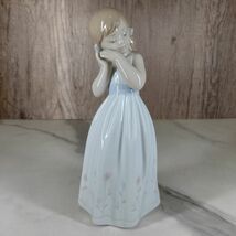 美品】LLADRO リヤドロ 『我が家のプリンセス』少女 願い 陶器 置物