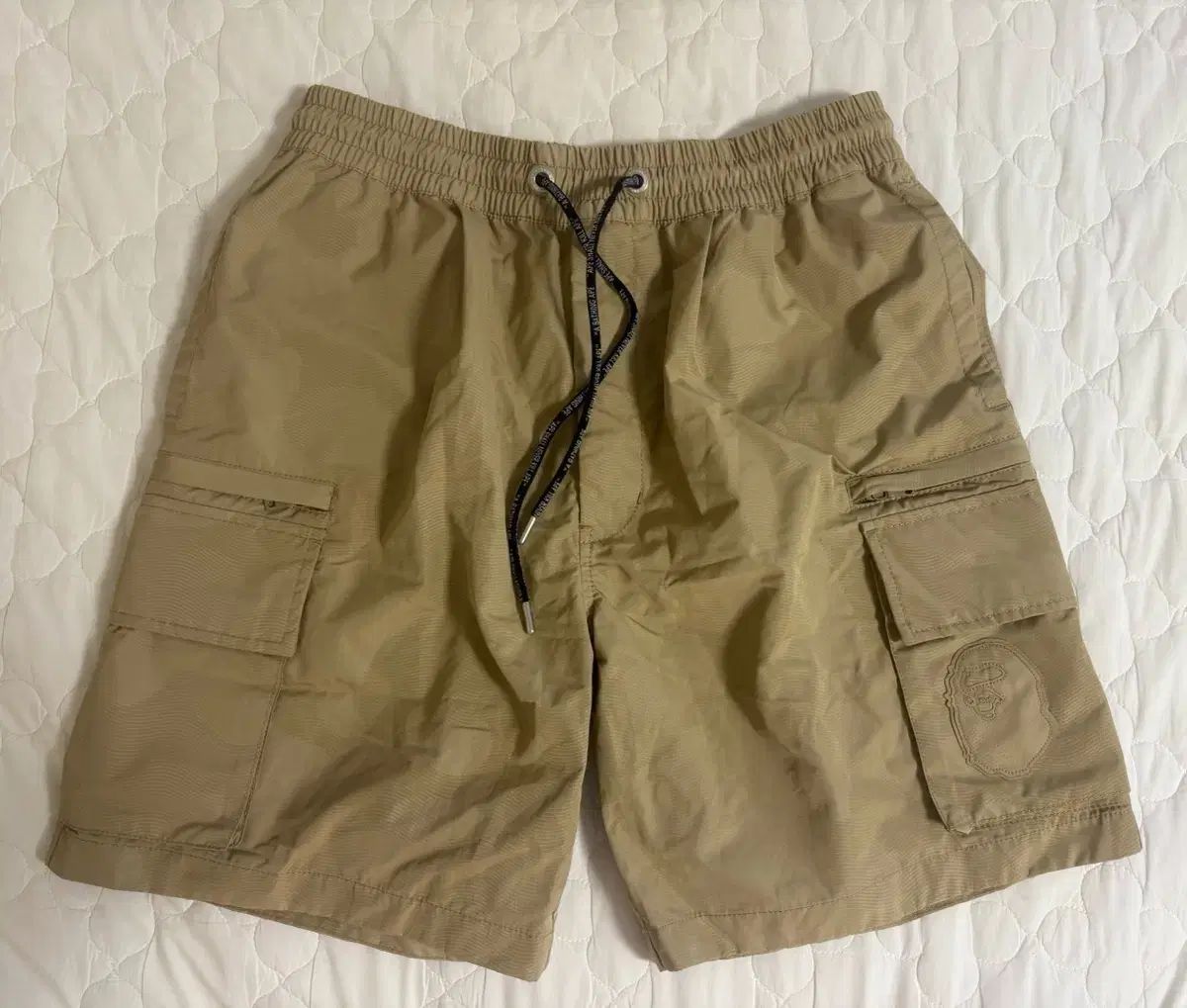 A BATHING APE アベイシングエイプ カーゴハーフパンツ L 詳細 大隊長 入って チェックしてください