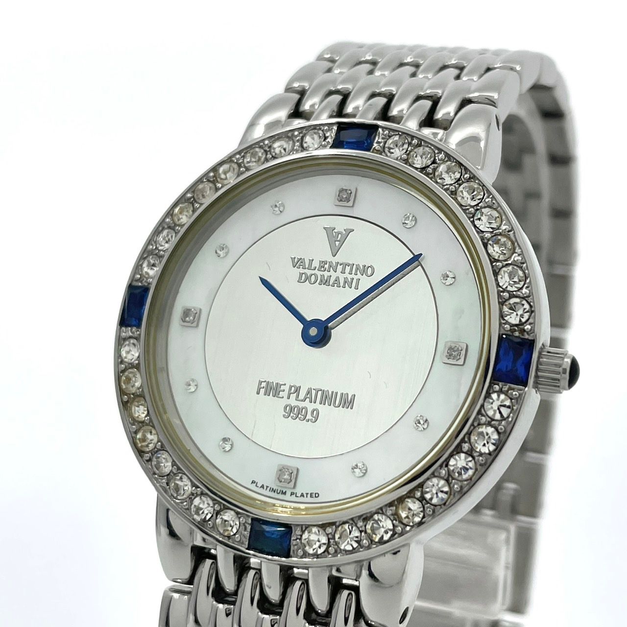 Valentino Fine Platinum 999.9 レディース 腕時計 VALENTINO バレンチノ ドマーニ FINE PLATINUM 999.9 - メルカリ
