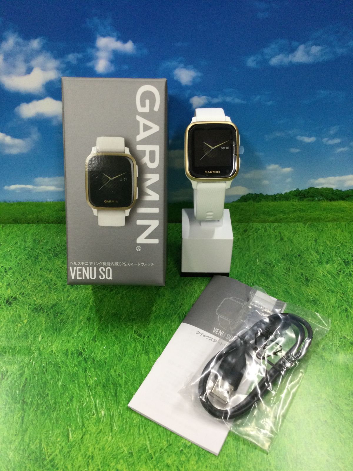 GARMIN Venu SQ 010-02427-71 - メルカリ