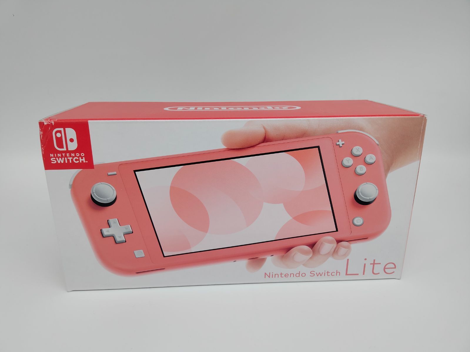 美品】nintendo switch lite 本体 コーラルピンク 箱付き - メルカリ