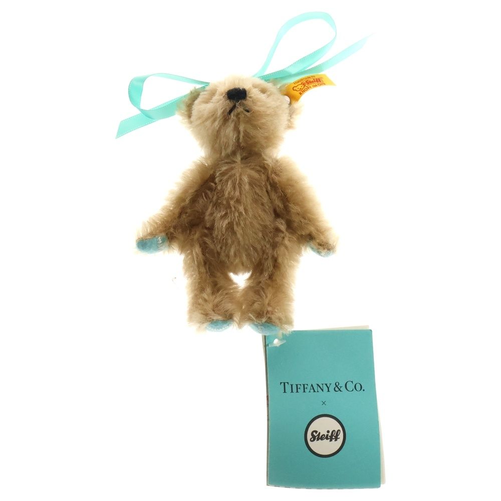TIFFANY - Co. ティファニー ×Steiff Teddybear ×シュタイフ オーナメント モヘア ミニ テディベア ブラウン レディース 683725