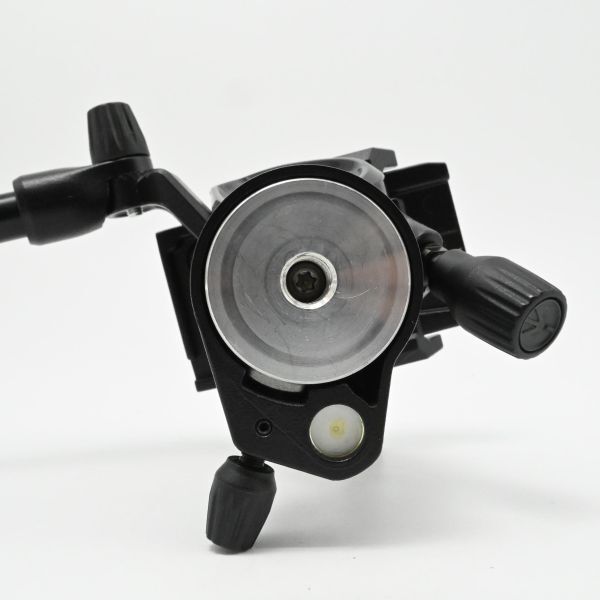 Manfrotto 雲台 小型フルードビデオ雲台 40mm フラットベース