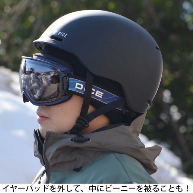 種類1：GMR/LXL(59-62cm) ダイス スノーボード ヘルメット DICE