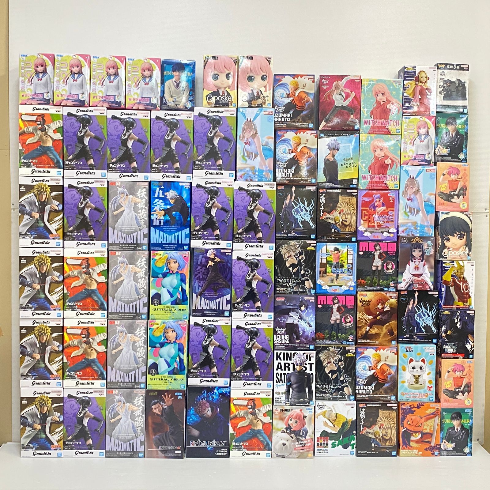 口発送 コミック アニメ フィギュア まとめ 超大量 チェンソーマン スパイファミリー らんま 呪術廻戦 他 箱ダメージ品含む smtketc 091262