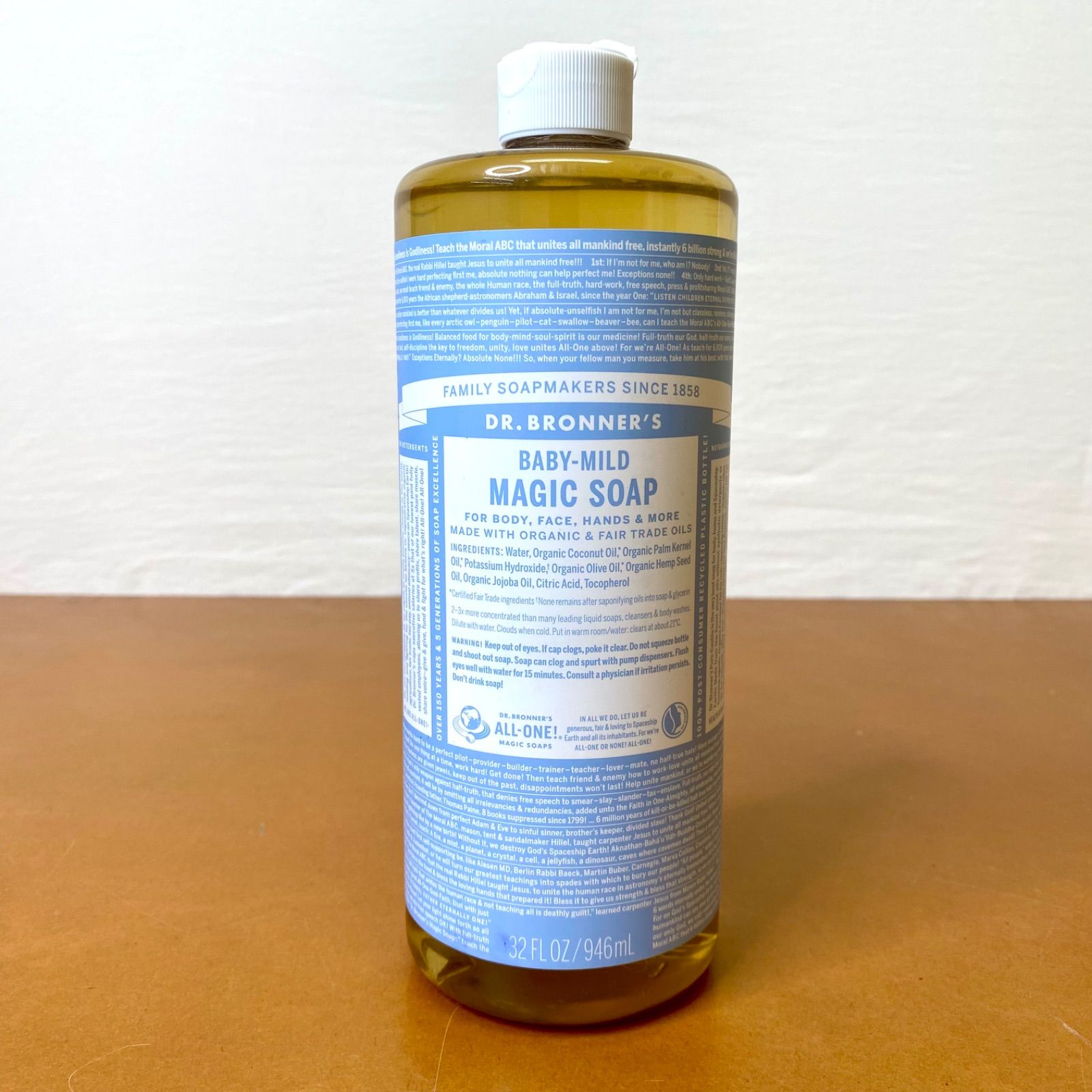 ドクターブロナー マジックソープ 946ml ベビーマイルド
