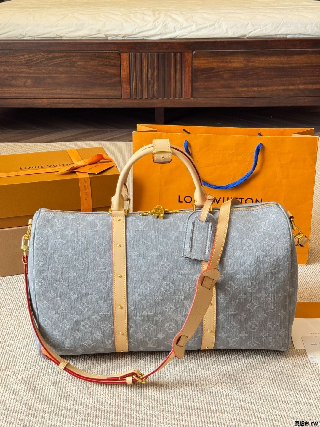 今日 LV Keepall Bandouli?re 45 ヴィンテージ トラベルバッグ-WT0輸入