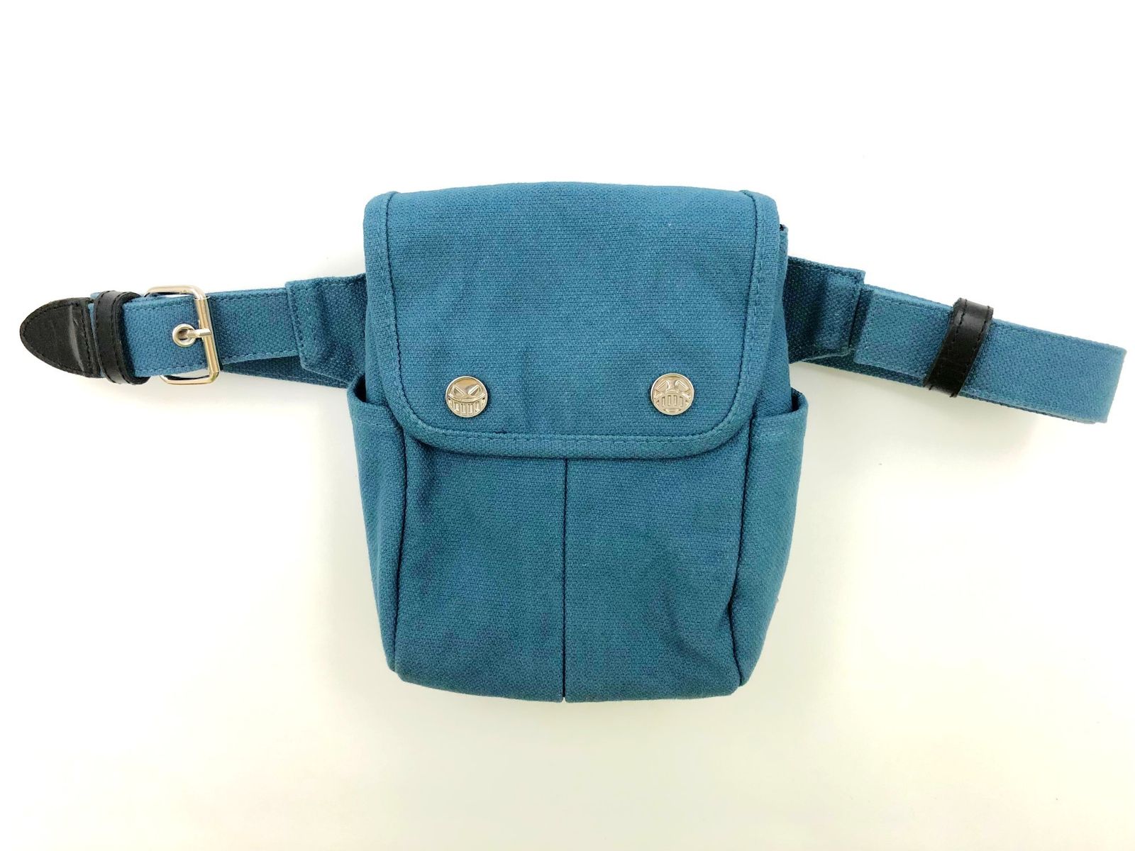 ♪) ワンピース ONE PIECE 火拳のエース ボディバッグ ブルーグレイ