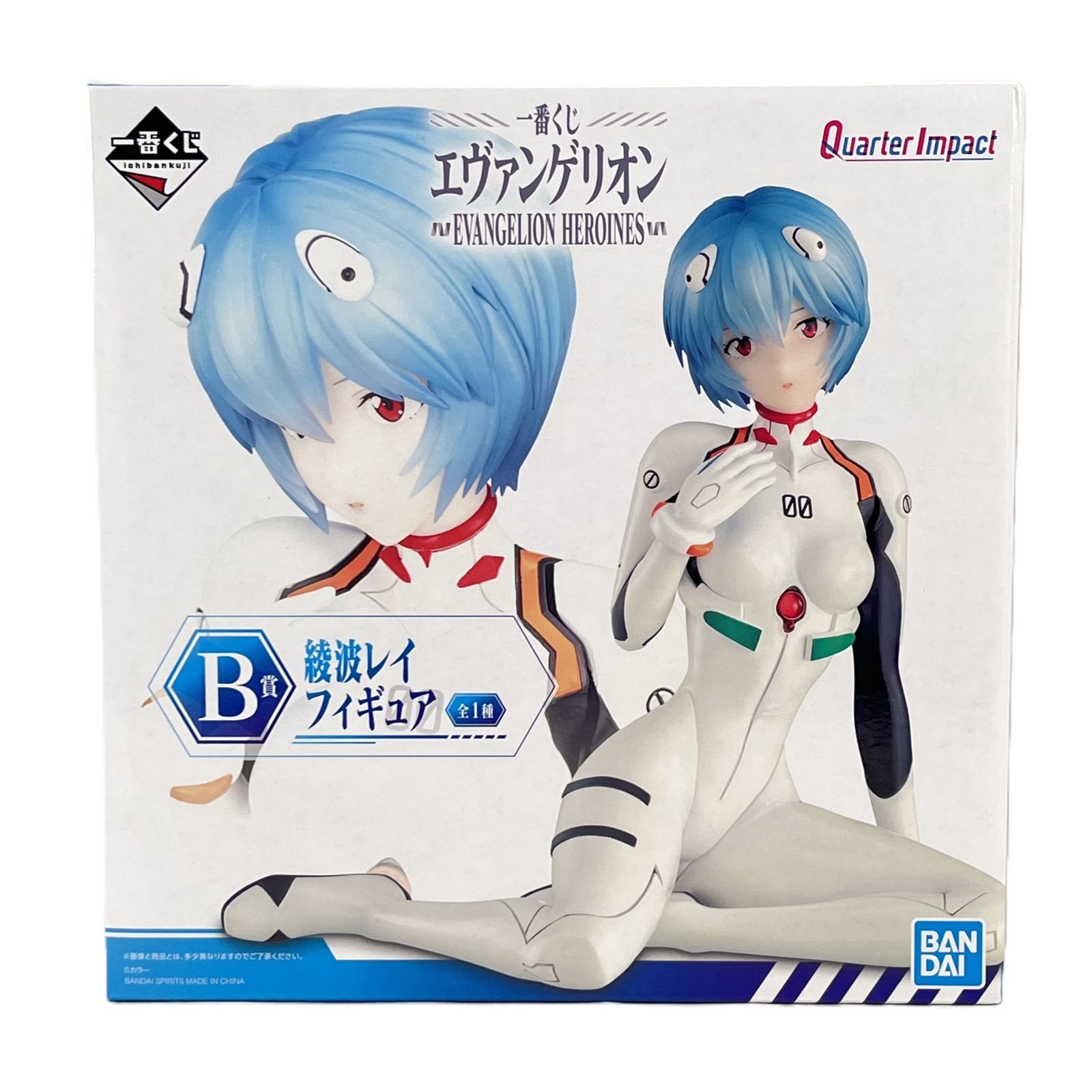一番くじ エヴァンゲリオン HEROINES B賞 綾波レイ 一番くじ エヴァンゲリオン EVANGELION HEROINES B賞綾波レイ