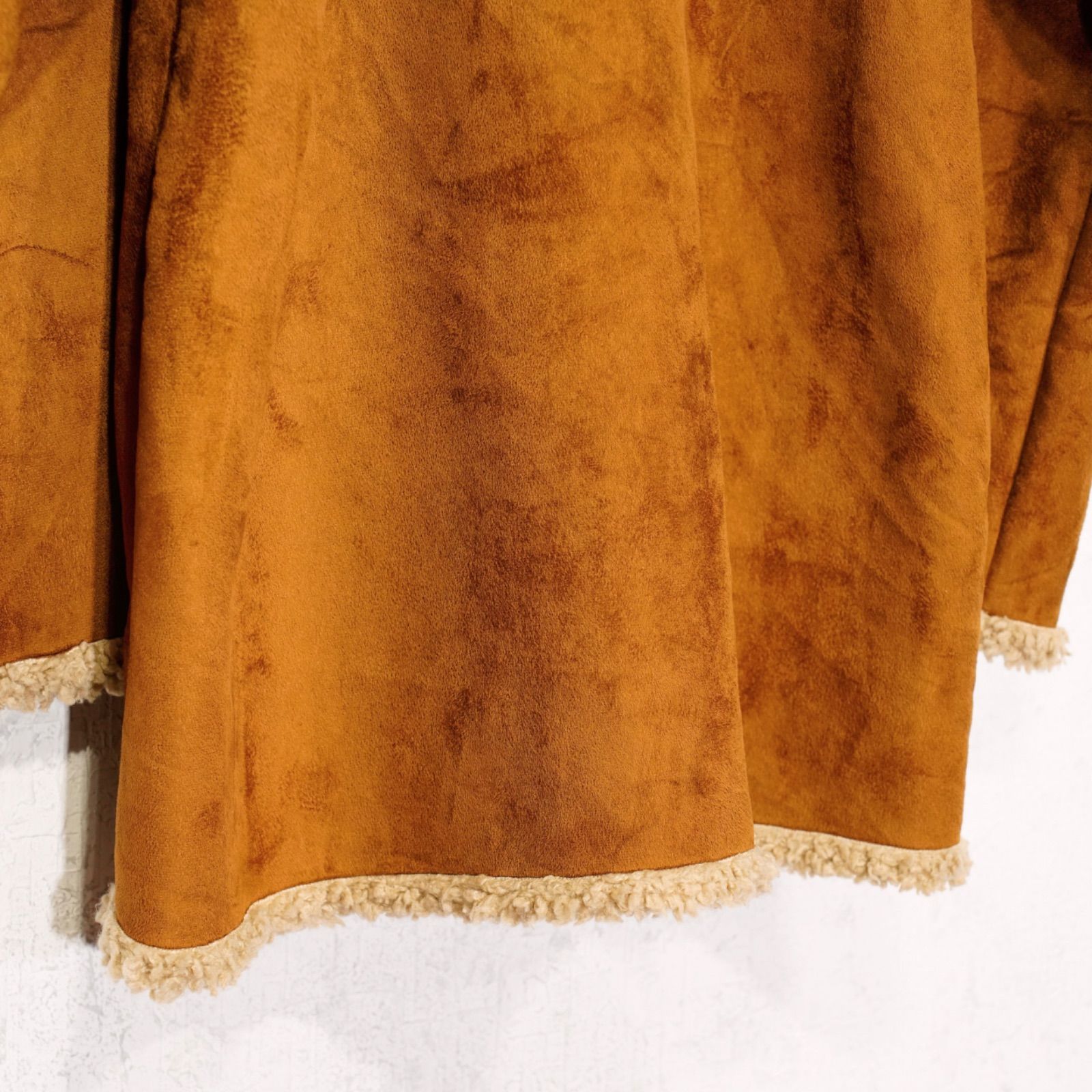 USA VINTAGE Carhartt FAKE MOUTON SHORT COAT アメリカ古着カーハートフェイクムートンショートコート SIROKUMA-CORPORATION_COM