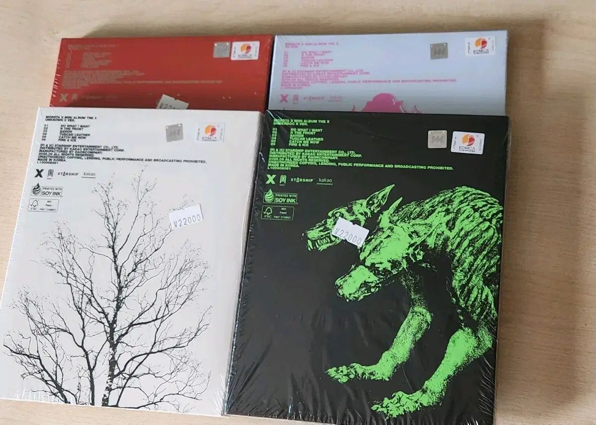 MONSTA X(モンスタエックス・モネク) 開封アルバム 出品 まとめ売り