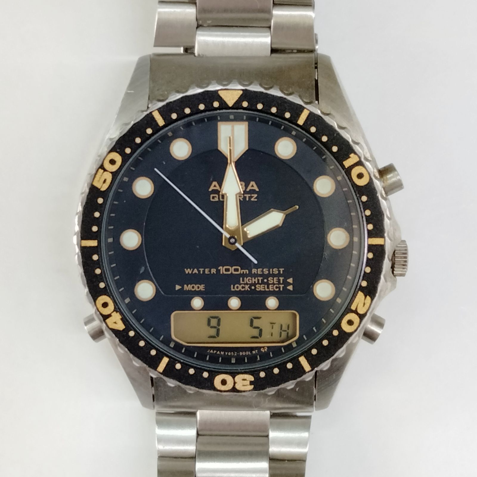 セイコー⚪️ALBA⚪️Y652【新品未使用品】 レア SEIKO ALBA SPORTS Y652 アナデジ 未使用 - メルカリ