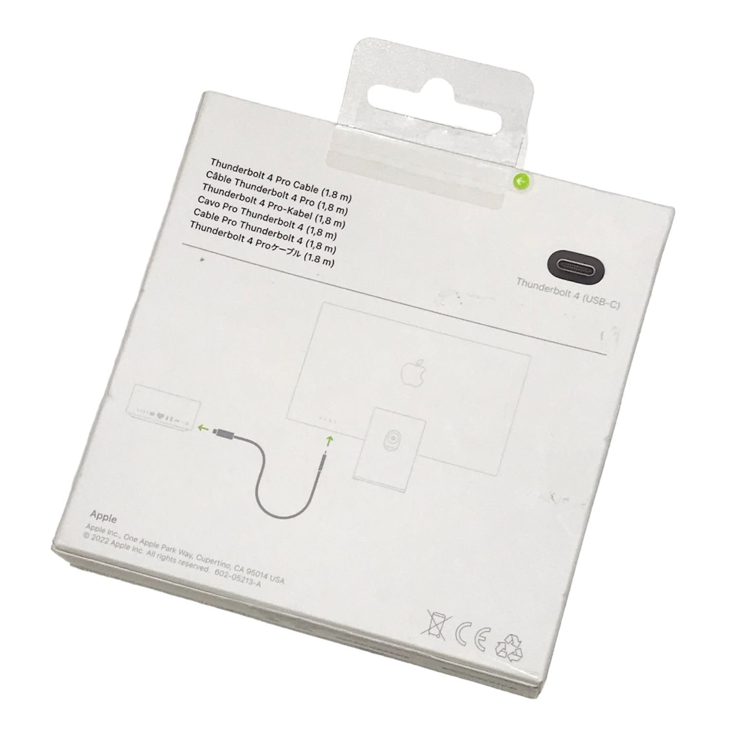 Apple Thunderbolt4 Proケーブル1.8m MN713ZA/A