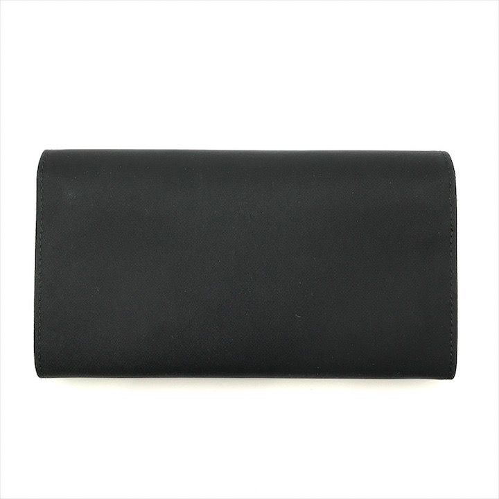 美品 PRADA プラダ ナイロン テスート 三角ロゴ 長財布