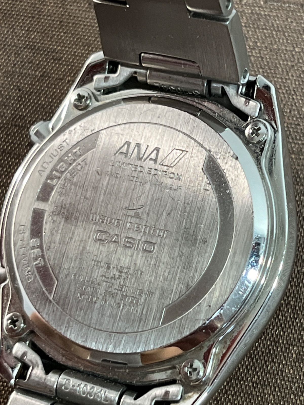 CASIO カシオ ANA アナ 限定 wave ceptor WVQ-110DJANA-1A2JF メンズ 
