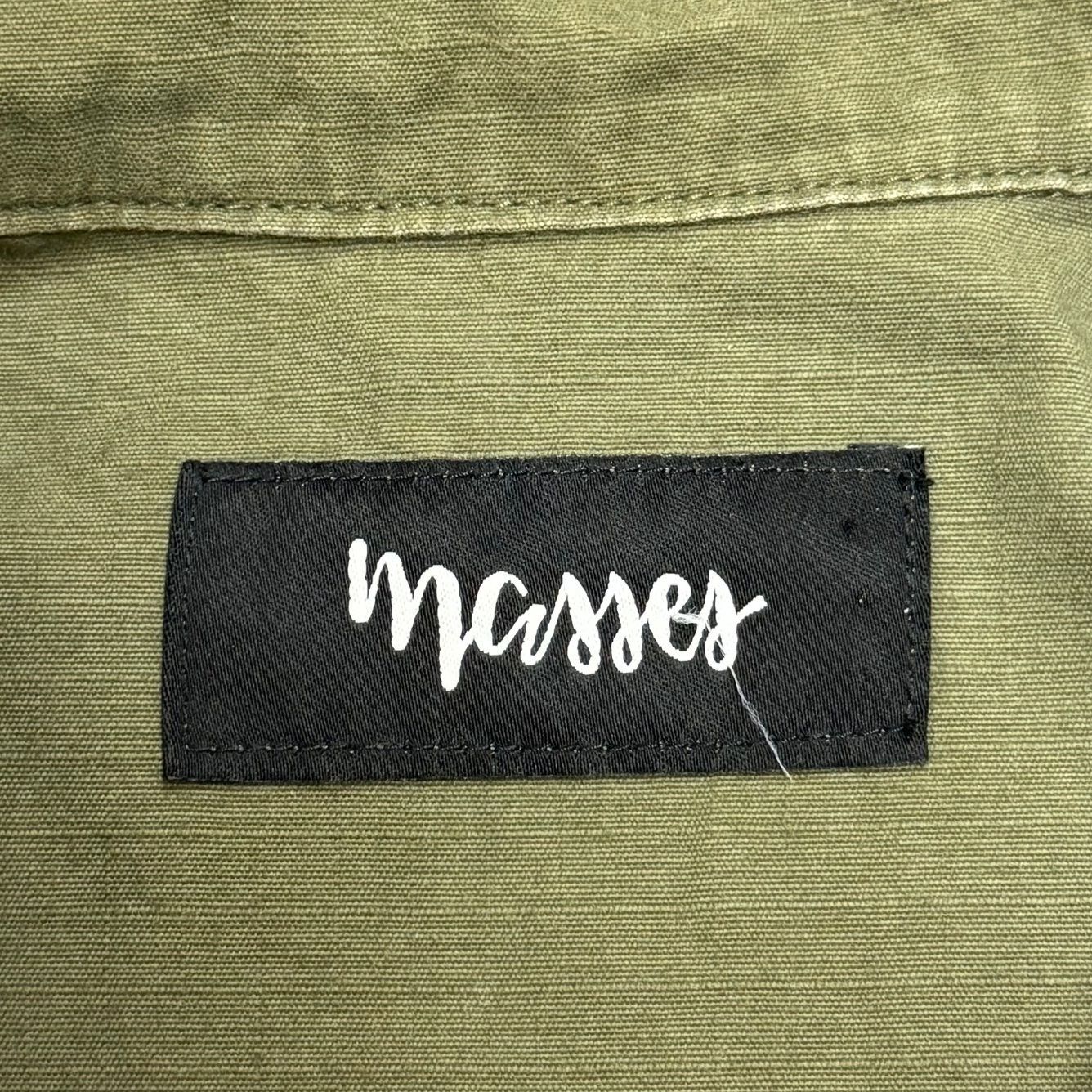 参考上代61600円 MASSES 23AW ×M&M BDU JKT コラボ ミリタリー