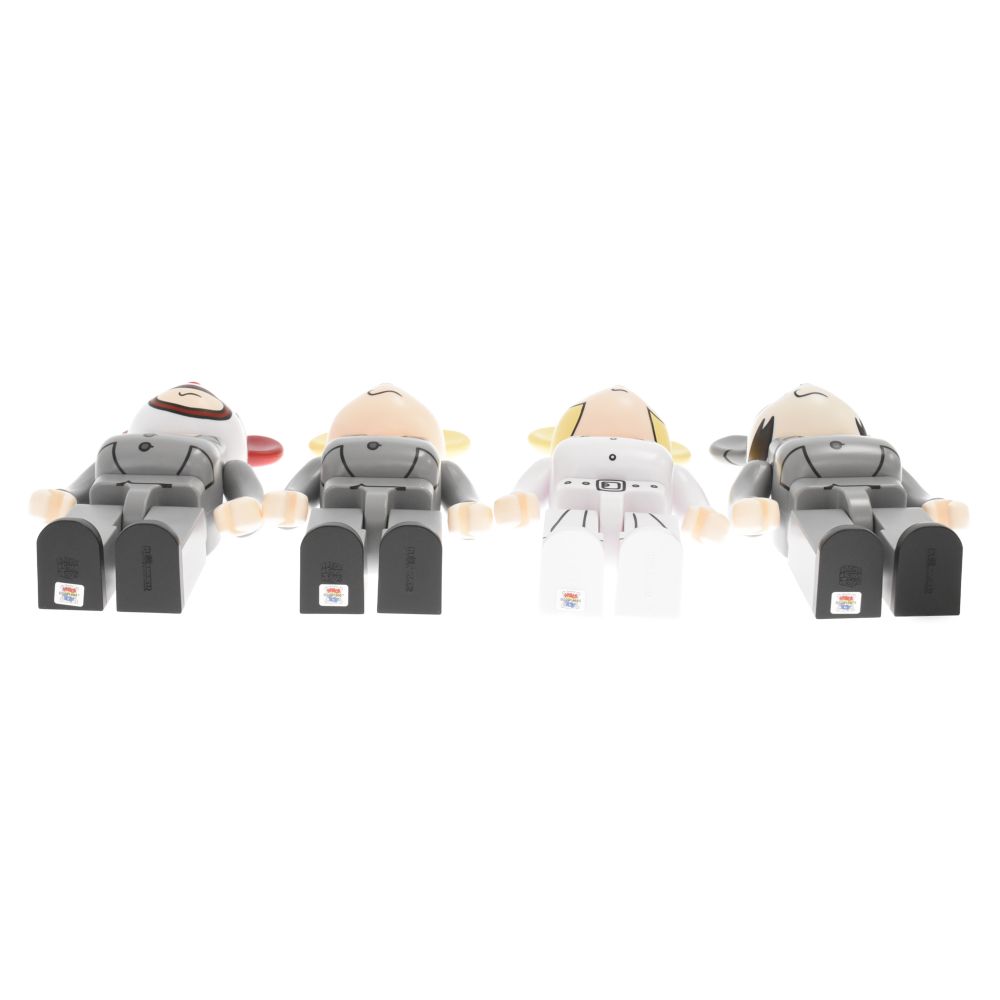 MEDICOM TOY - MEDICOM TOY メディコムトイ BE@RBRICK SEKAI NO OWARI×eyewater 400%4体セット ベアブリック セカイノオワリ フィギュア グレー/ホワイト MEDICOM TOY PLUS NAGOYAオープン記念！「SEKAI NO OWARI