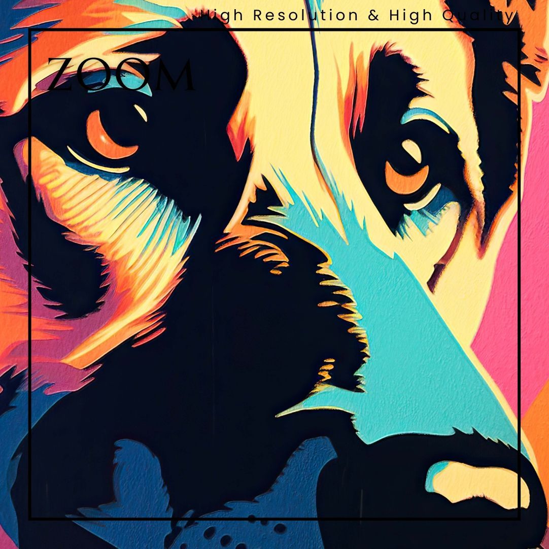 ワンダフルライフ - ジャーマンシェパード犬 No.1】ジークレー版画＊名