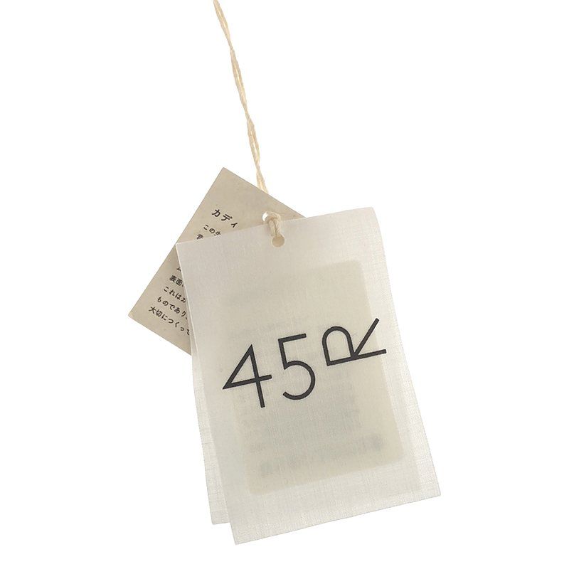 【美品】  45r / フォーティファイブアール | カディシャツデニムのブラウス | 3 | ブラウン | レディース 美品】 45r / フォーティファイブアール | カディシャツデニムの