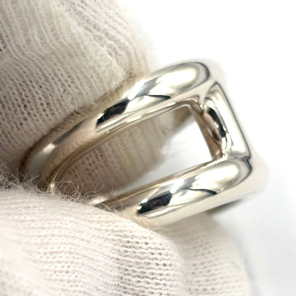 HERMES オスモズ PM リング 52 新品 エルメス シルバー