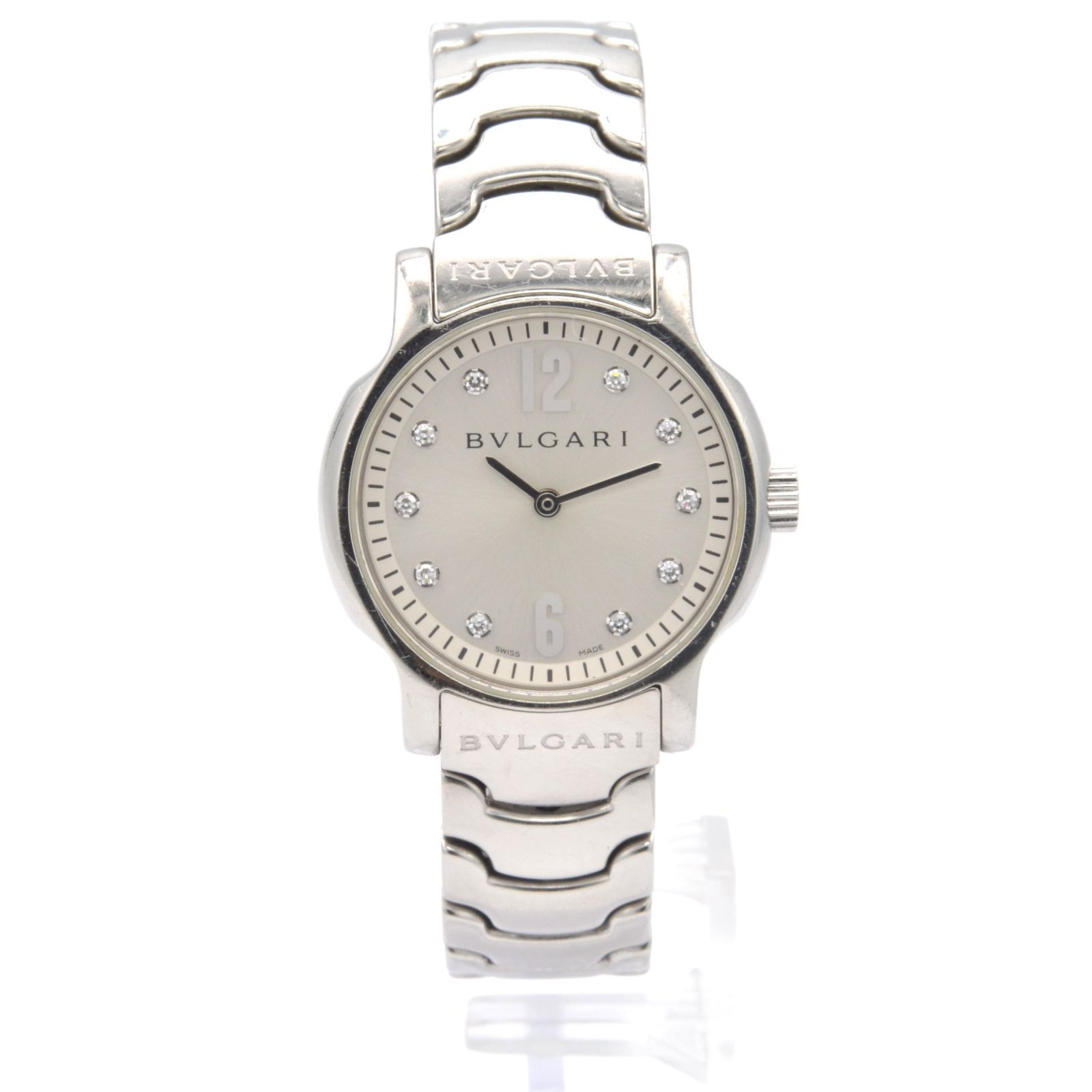 BVLGARI ブルガリ ソロテンポ ST29S レディース腕時計 クォーツ 10P  