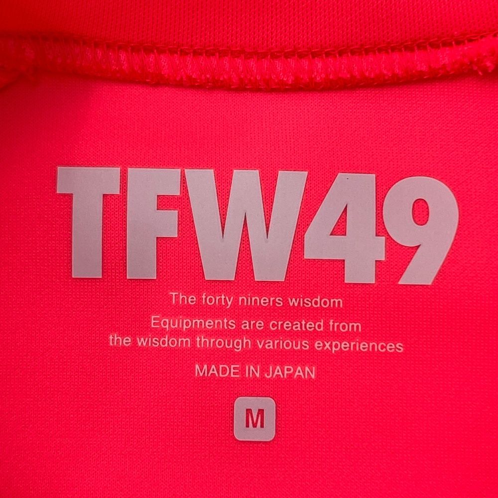 サイズ：M TFW49 ティーエフダブリューフォーティーナイン  ハイネック 長袖Tシャツ  ピンク系 [240101466090] ゴルフウェア レディース ストスト サイズ：M TFW49 ティーエフダブリューフォーティーナイン