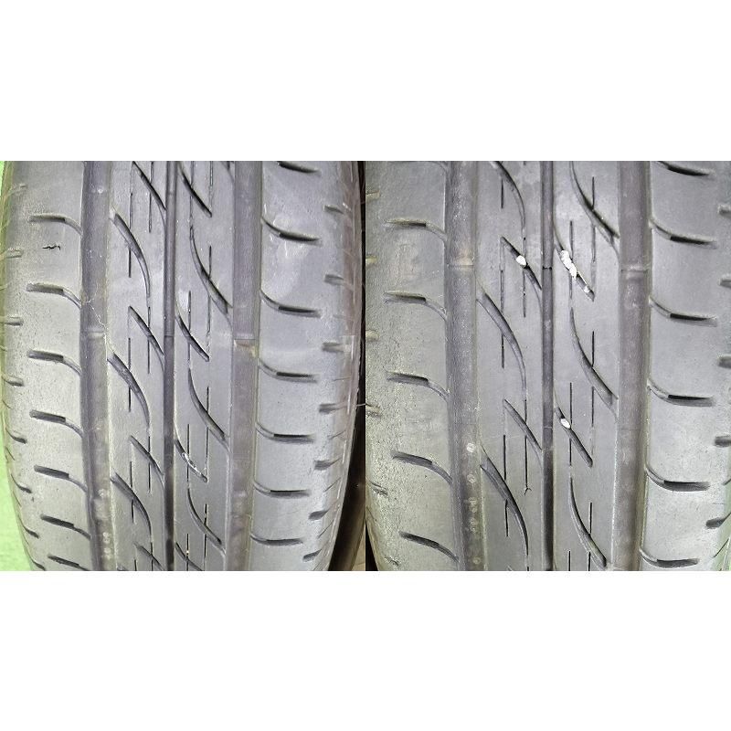 ☆2017年製 155/55R14 69V ブリヂストン NEXTRY 中古 夏タイヤ 4本 14