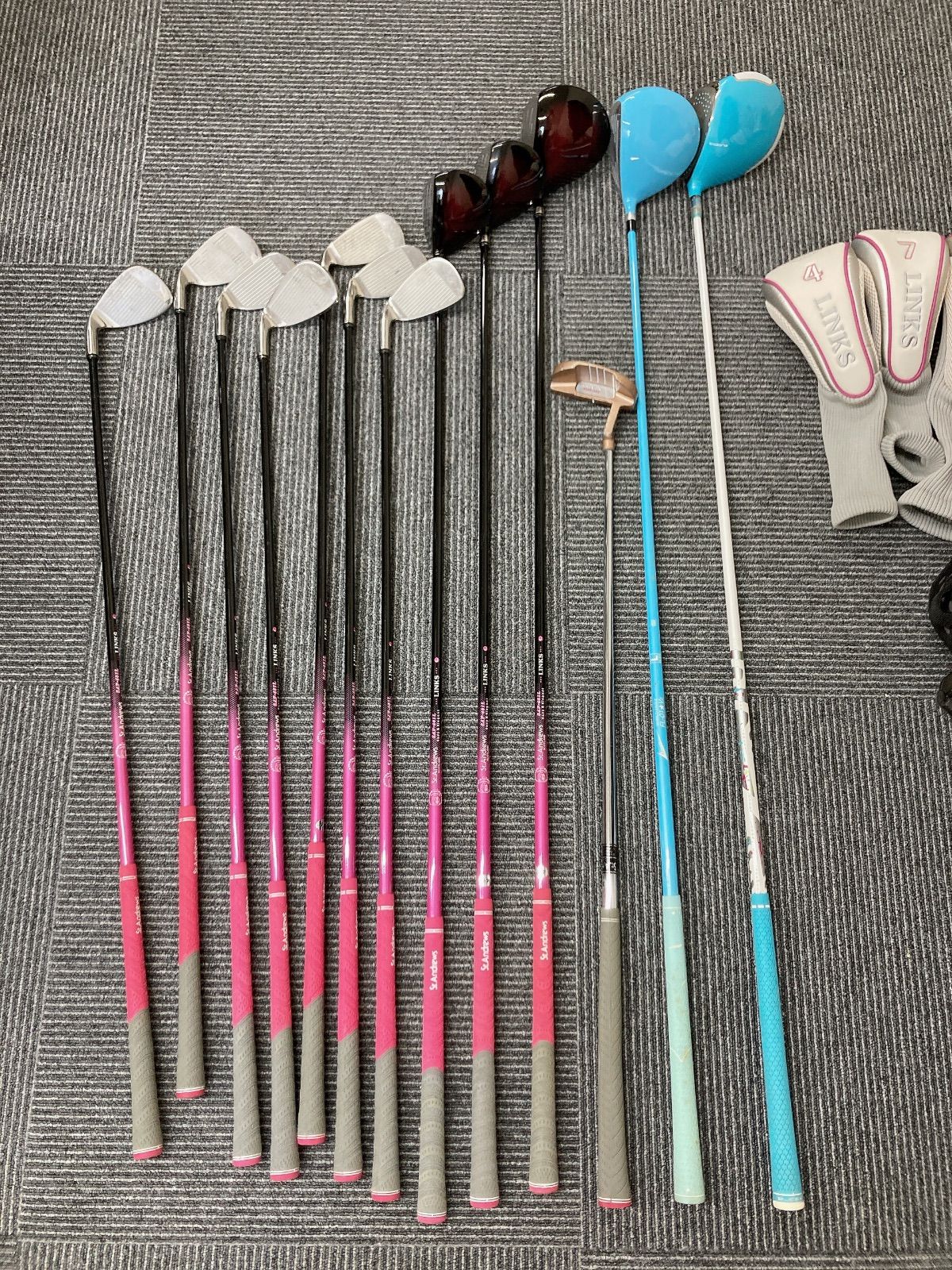 LINKS St.Andrews レディース リンクス クラブセット ゴルフ LINKS St Andrews レディース ゴルフクラブセット 9本 L - メルカリ