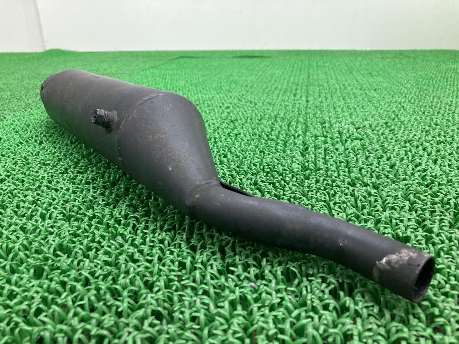 DT50 サイレンサーマフラー ヤマハ 純正 バイク 部品 17W コケキズ無し