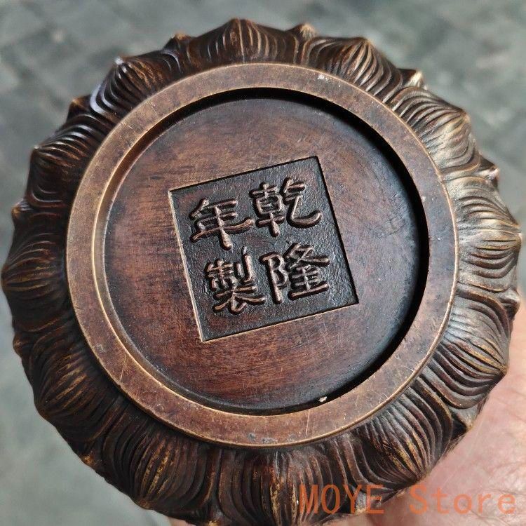 銅 香炉 有求必応灰皿 祥雲紋香炉 焼香炉 工芸品 置物zw0829