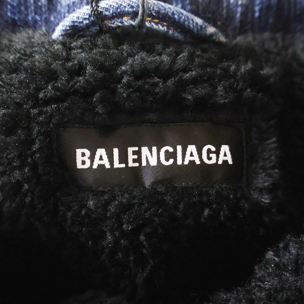 バレンシアガ 583230 フェイクシアリング デニム ジャケット 44 楽天市場】BALENCIAGA バレンシアガ 【国内正規/19年製】583230