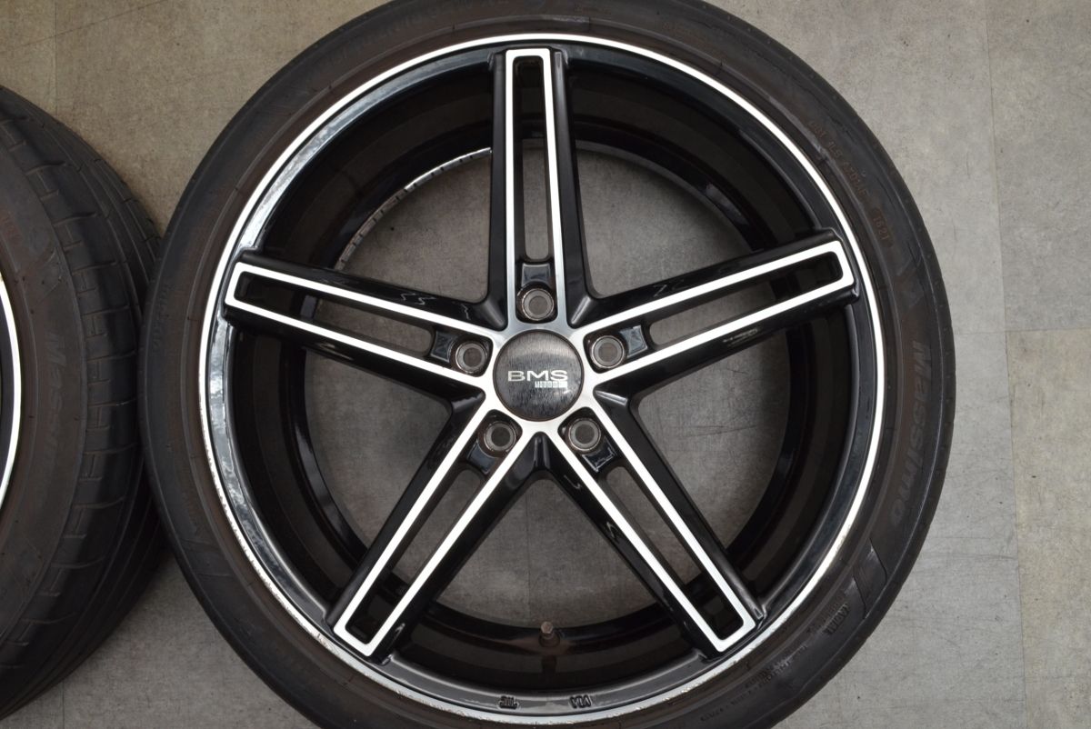 5本スポーク】BMS C5-V2 18in 8J +39 PCD112 225/40R18 ホイール