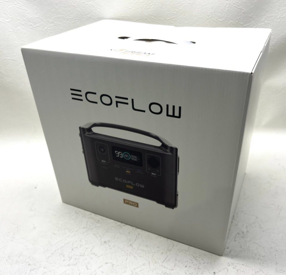 新品・未開封品】 EcoFlow RIVER Pro EFRIVER600PRO-JP ポータブル電源 