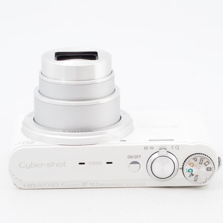 SONY デジタルカメラ Cyber-shot WX300 ホワイト DSC-WX300(W) - メルカリ