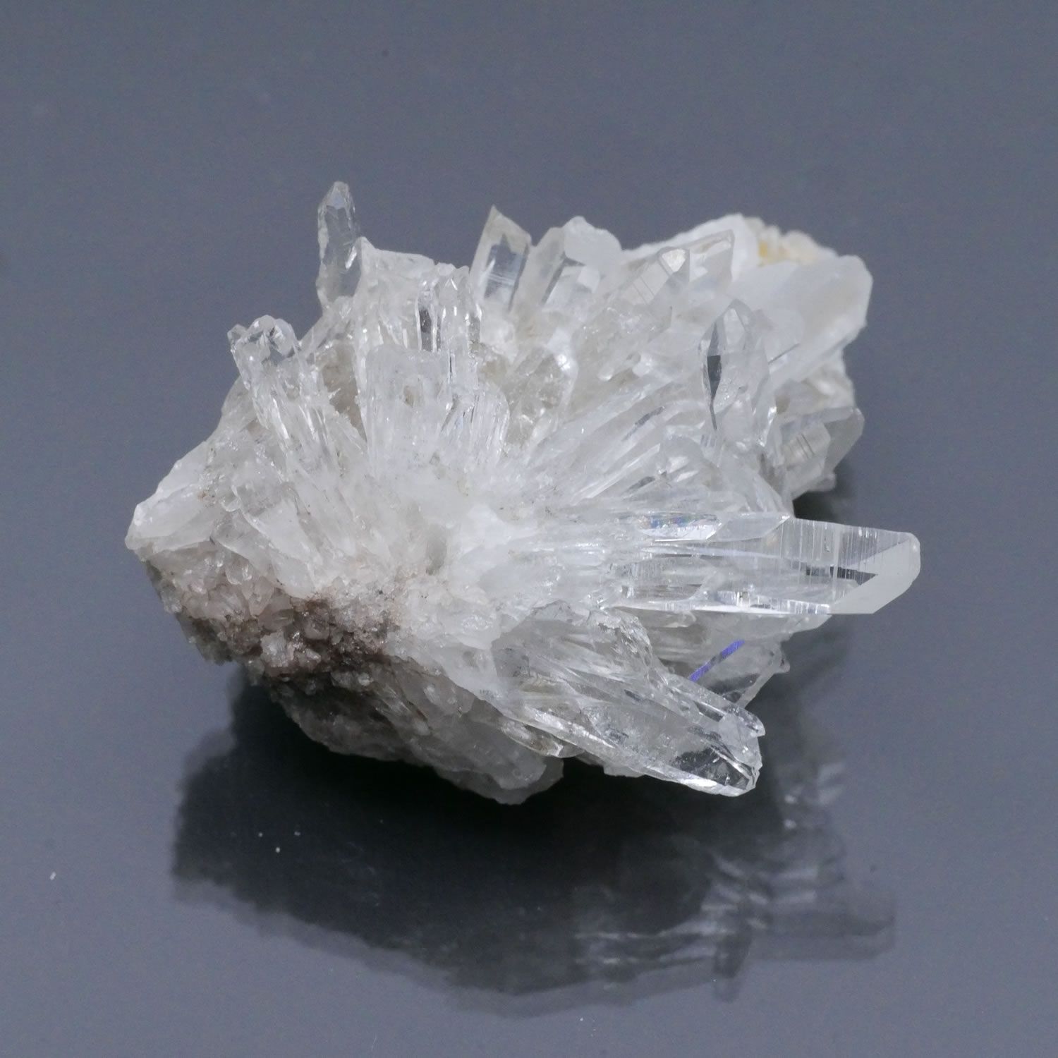 四川省産 菊花水晶 クラスター 1点物 約23g 天然石・置き物 空間