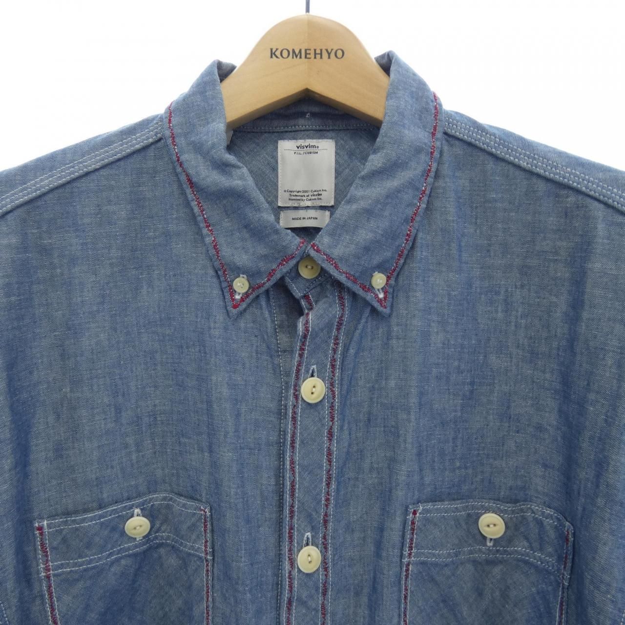楽天市場】visvim ビズビム シャツ サイズ:1 20SS F.I.L.限定