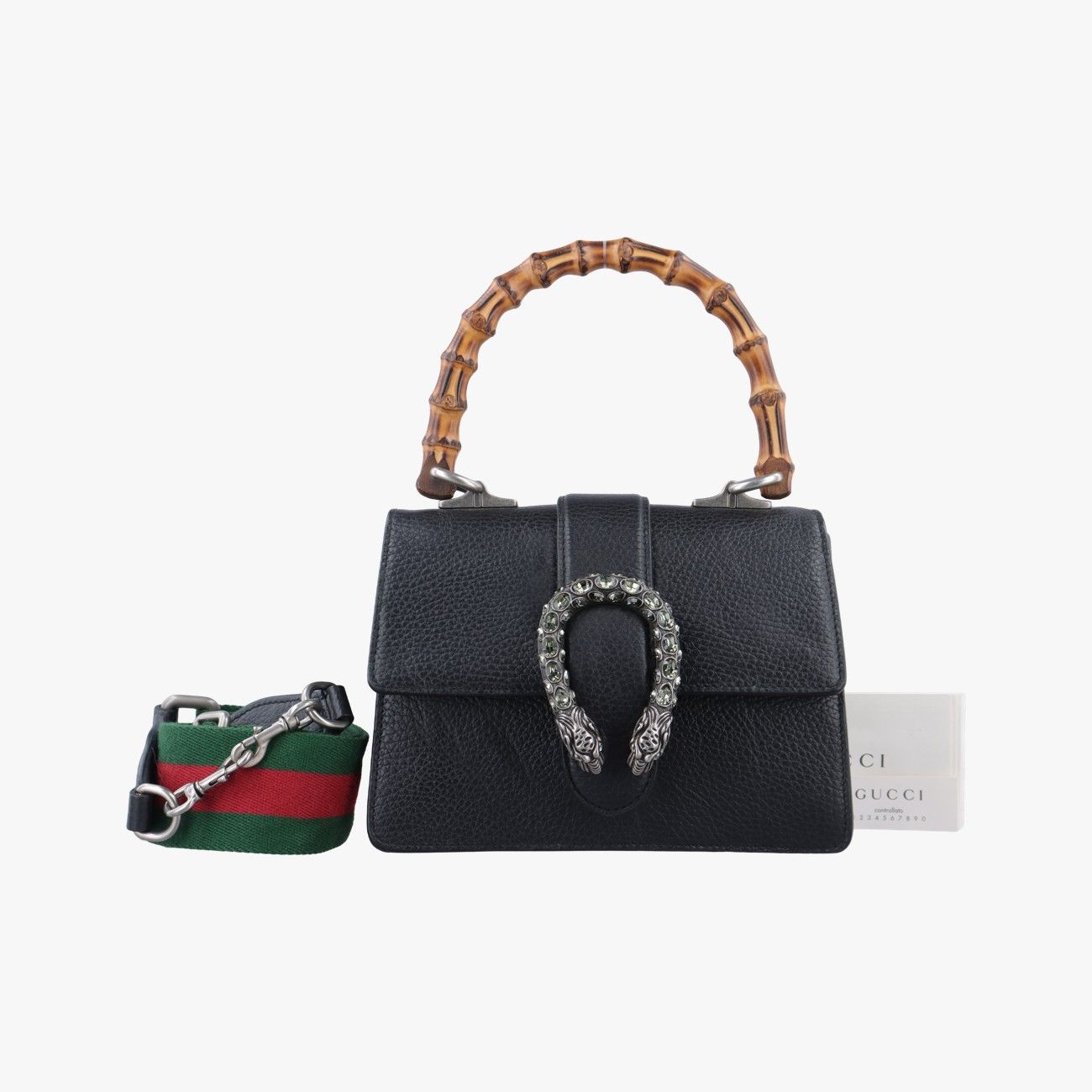 グッチGucciディオニュソス ブラック レザー 523367 I025365365
