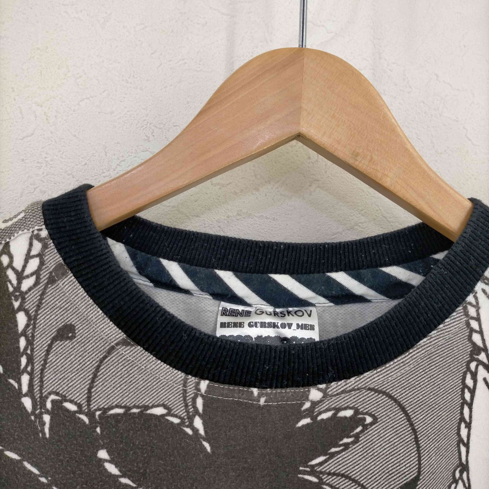 レネガルスコフ Rene Gurskov 総柄 Tシャツ メンズ import：S - メルカリ