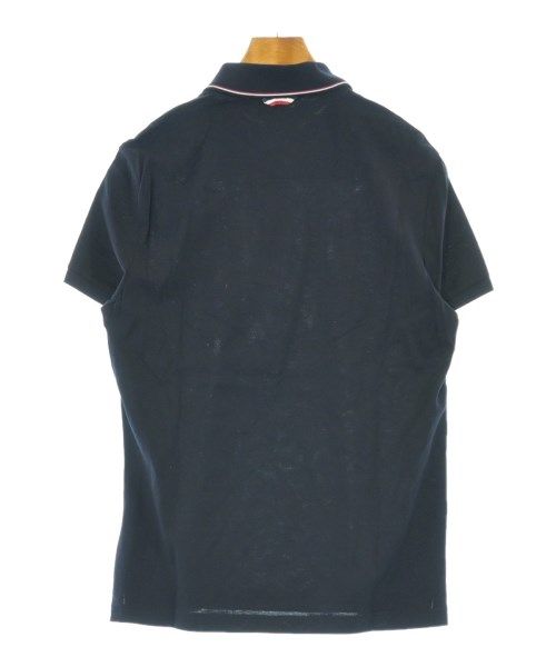 【未着用】MONCLERモンクレール タグ付き ポロシャツ ダークネイビー MONCLER - MONCLER モンクレール ポロシャツ S 紺 【古着