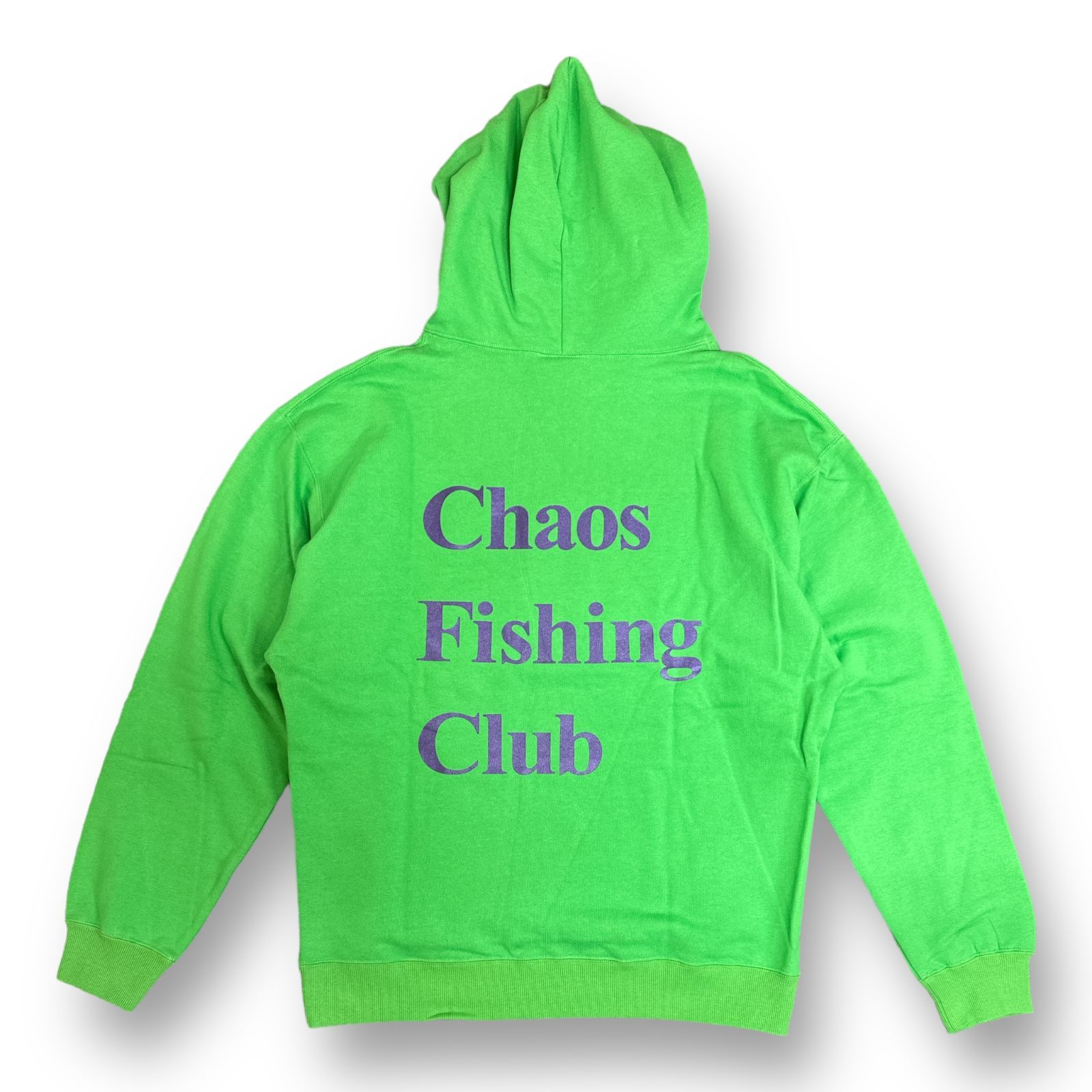 定価19800円 新品 Chaos Fishing Club 23SS カオスフィッシングクラブ CFC-23SS-CUT01 LOGO HOODIE  プリント スウェット パーカー L 59170A - メルカリ