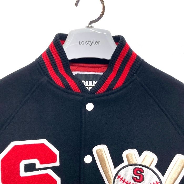 スワッガー　スタジャン　ブラック　M ☆SWAGGER スワッガー SWGJKT-420 裏地キルティング メルトン