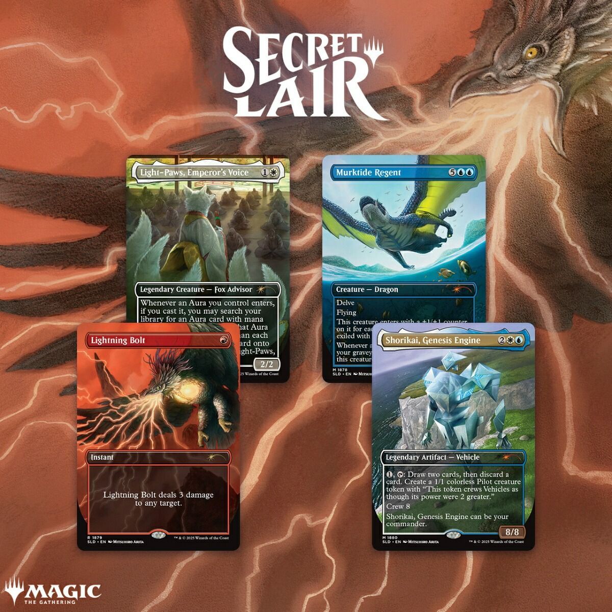 MTG Secret Lair Winter Superdrop 2025 Featuring Mitsuhiro Arita