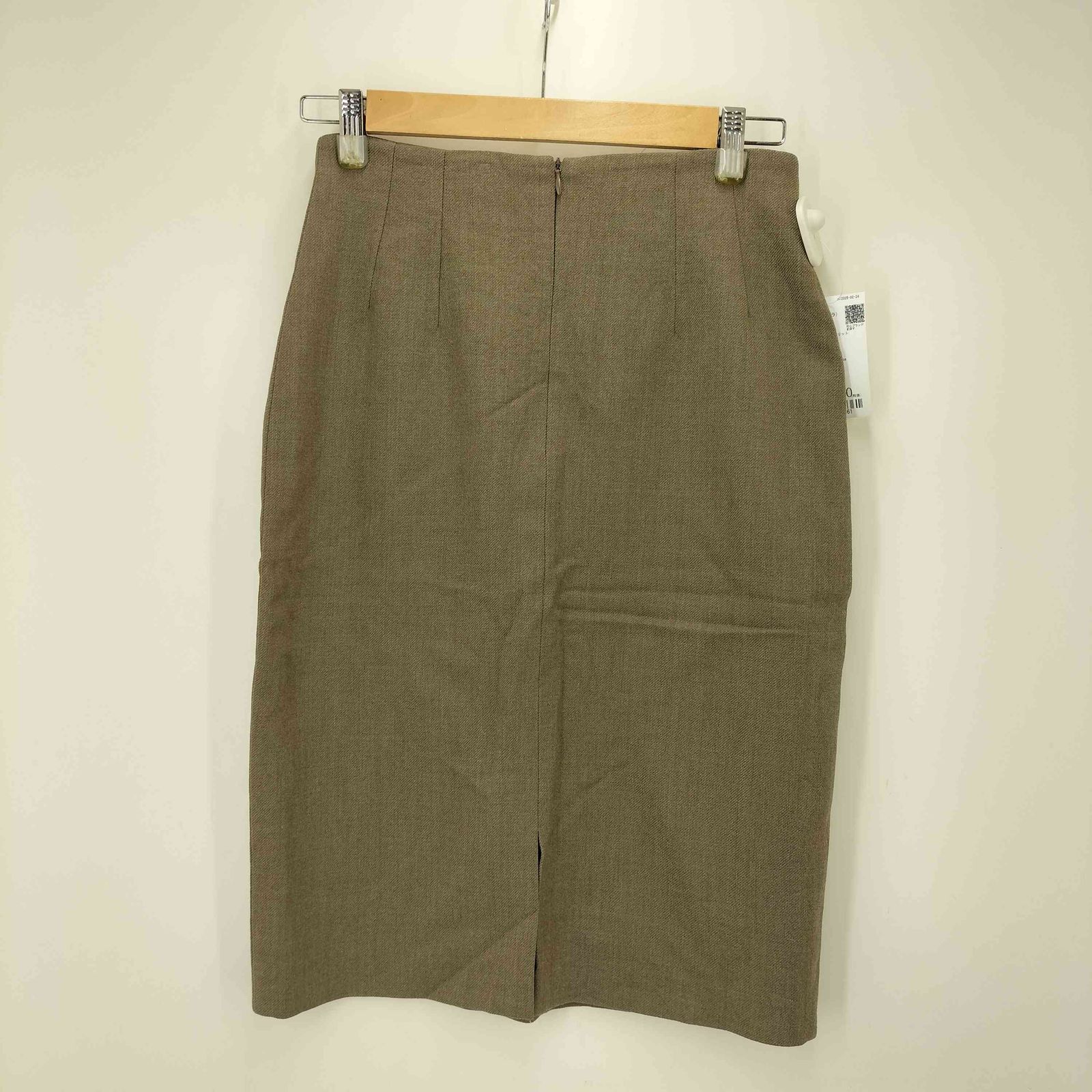 マックスマーラ MAX MARA イタリア製 白タグ バックスリット ウールタイトスカート レディース DE：38 - メルカリ