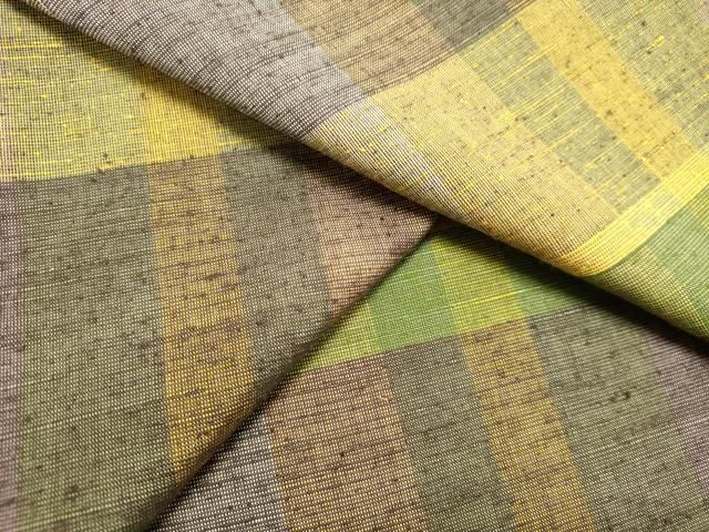 平和屋着物○上質な紬 格子 やまと誂製 正絹 逸品 DAAS2505tw - メルカリ 