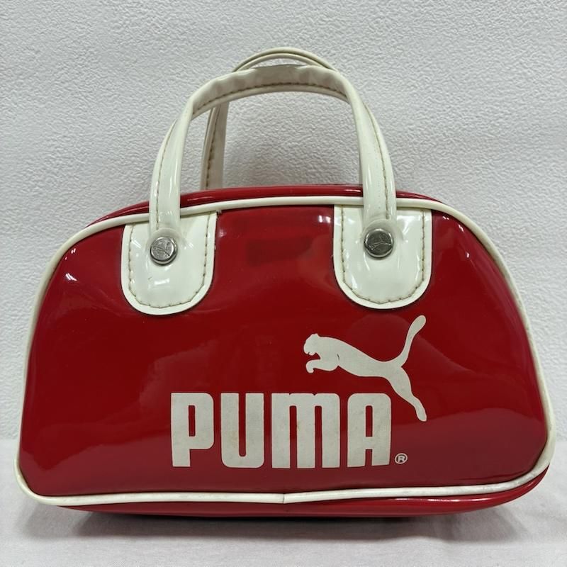 PUMA プーマ ボストンバッグ 80's 90's エナメル ミニ